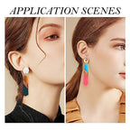 FASHEWELRY 20Pcs Hexagon Resin Wood Charms 3 Tone Polygon Wooden Earring Blanks Geometry Bohemia Earring Charms Wooden Earring Pieces Findings for Jewelry Making (RESI-TA0001-61-Biyun) - color: 3 Tone-Hexagon