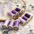Natural 100% Mulberry Handmade Embroidery Silk Thread Silk Floss (28) - color: 28