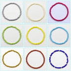 Bala&Fillic Light Purple Color 4mm Seed Beads About 1200pcs/100Grams in Bag, 6/0 Glass Craft Beads for Making Bracelet and Necklace (Light Purple) - color: Red Silver Lined -4mm