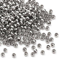 304 Stainless Steel Round Beads 2.0mm 400pcs Spacer Beads for Jewelry DIY Making and Repairing - size: 2.0mm