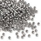 304 Stainless Steel Round Beads 2.0mm 400pcs Spacer Beads for Jewelry DIY Making and Repairing - size: 2.0mm