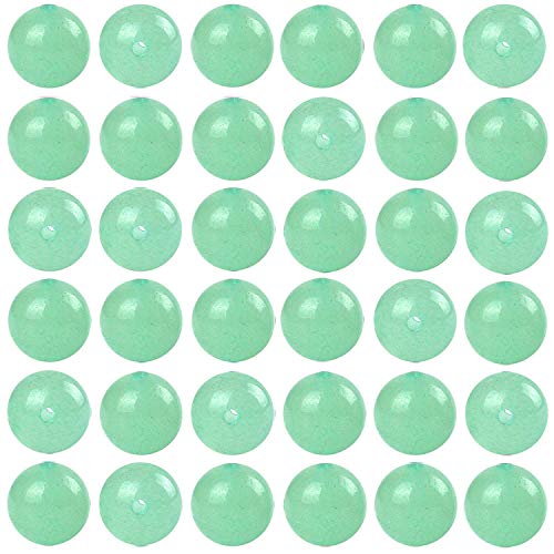 Natural Stone Beads 100pcs 6mm Green Aventurine Round Genuine Stone Beading Loose Gemstone Hole 1mm DIY Charm Smooth Beads for Bracelet Necklace Earrings Jewelry Making (Green Aventurine, 6mm) - color: Green Aventurine, size: 6mm
