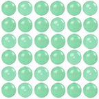 Natural Stone Beads 100pcs 10mm Green Aventurine Round Genuine Stone Beading Loose Gemstone Hole 1mm DIY Charm Smooth Beads for Bracelet Necklace Earrings Jewelry Making (Green Aventurine, 10mm) - color: Green Aventurine, size: 10mm