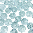 50pcs Crystal Glass Beads 10mm Faceted Rondelle Glass Spacer Beads with Hole for Bracelets Necklace Earring DIY Jewelry Making Craft(Crystal Clear) - color: Crystal Clear, size: 10mm