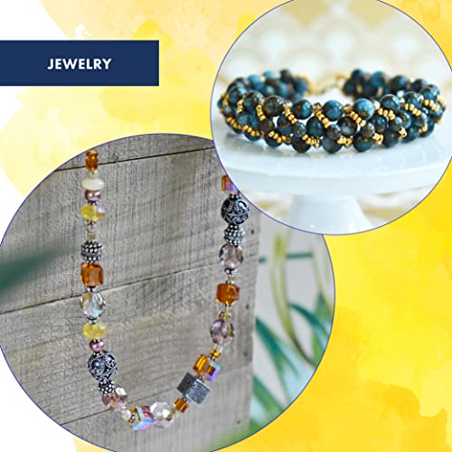 Beadalon 19 Strand Stainless Steel Bead Stringing Wire, .018 in / 0.46 mm, Black, 30 ft / 9.2 m - color: Black, style: .018 in / 0.46 mm, 30 ft / 9.2 m