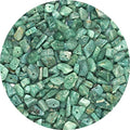 Amazonite Pre Drilled Natural Crystals Crushed Chips Beads for Jewelry Making, DIY Handmade Healing Crystals (25 Inch Strand) - color: Amazonite