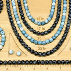 Petoysoso Bead Boards for Jewelry Making, Bamboo Beading Board for Bracelet & Necklace, Beading & Jewelry Making Supplies,Bead Tray - size: Necklace & Bracelet-M3