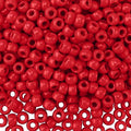 QPIXVB 1100PCS Red Pony Beads,Beads for Jewelry Making,Friendship Bracelet Bead Kit for Crafts,Bulk Pony Bead for Valentines Christmas Crafts Gifts - color: red beads