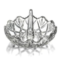 H&D HYALINE & DORA Clear Crystal Ring Holder, Glass Jewelry Dish, Display for Wedding, Wavy Shape Gift for Mom, Wife, Girl - color: Clear