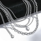 6 Rolls Necklace Chains for Jewelry Making 46 Feet Chain Jewelry Chain with Jump Rings Lobster Clasps Pinch Clasps for Jewelry Craft DIY Making Supplies (Silver) - color: 6 Rolls Silver