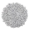 600PCS 6x6mm Square Acrylic Letter Beads Q for Friendship Bracelets Jewelry Making, White Acrylic Cube Base with Black Alphabet Beads for DIY Crafts Bracelets Necklaces Key Chains Phone Lanyard - color: Letter Q(Black on White)