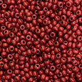 Czech 8/0 Glass Seed Beads 20 Grams 800 Pcs (Brick Color) - color: Brick Color