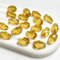 40 PCS 10x15mm Teardrop Crystal Glass Beads Faceted Shape Vertical Hole Loose Glass Beads DIY Handcrafte Bracelet Necklace Earring Jewelry Making(Gold Champagne) - color: Gold Champagne, size: 10x15mm