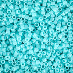 Miyuki Delica Seed Beads – Size 11/0 (1.6 mm), DB2130, Duracoat Opaque Underwater Blue, 7.2 g, Approx. 1440 Beads, Made in Japan - color: DB2130 - Duracoat Opaque Underwater Blue
