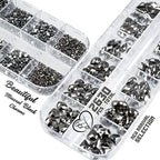 2630Pcs Mine Black Nail Rhinestones 120 Multi Shapes Metallic Black Big Gems Nail Charms +2510 Flatback Rhinestones Round Beads K9 Glass Stones Nail Art Diamonds jewels for Nails Eyes Makeup Crafts - color: Metallic Black, size: A Set