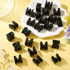 30Pcs Large Hole Letter Beads Black Acrylic European Beads 3D Letters M Chunky Bead Initial Alphabet Bead for Key Chains Bracelets Necklace DIY Craft Bag Charm Kit Arts Projects - color: Black-M