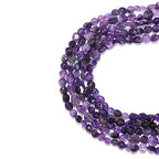 BEADIA Irregular Natural Amethyst Crystal Stone Loose Semi Gemstone Beads for Jewelry Making 7-10mm 38cm - color: Amethyst, size: 7-10mm 38cm