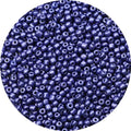 Bala&Fillic Navy Blue Color 4mm Seed Beads About 1200pcs/100Grams in Bag, 6/0 Glass Craft Beads for Making Bracelet and Necklace (Navy Blue) - color: Navy Blue -4mm