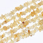 7-8mm Natural Citrine Gemstone Chips Loose Beads Semi Precious for Jewelry Making DIY Handmade Craft Supplies 1 Strand per Bag Approxi 34" - color: Citrine Chips