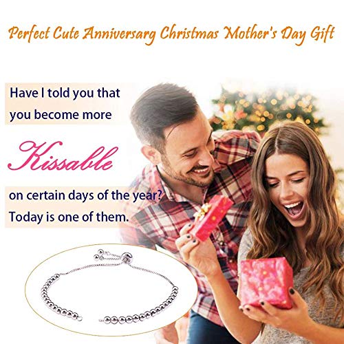 DanLingJewelry 10pcs Adjustable Slider Bracelet Slider Extender Chains Friendship Bracelets with Round Beads for Jewelry Making DIY 9 Inches(246mm) PP - color: StyleⅧ-10 pcs-Platinum