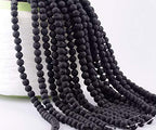 Natural Stone Beads 100pcs 6mm Black Lava Round Genuine Stone Beading Loose Gemstone Hole 1mm DIY Beads for Essential Oil Yoga Bracelet Necklace Earrings Jewelry Making (Black Lava Stone Beads,6mm) - color: Black Lava Stone Beads, size: 6mm