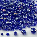 600pcs Crystal Glass Beads 3mm 4mm 6mm 8mm 10mm Rondelle Faceted Crystal Beads Spacer Beads for Necklace Bracelet Earrings DIY Jewelry Crafts Making Supplies(Deep Blue AB) - color: Deep Blue AB