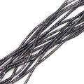 ECYC Ltd 10g 1.5mm French Bullion Wire, Spiral Copper Coil Wire French Coil Embroidery Wire French Metallic Wire Flexible Jewelry Wire for Embroidery, Beading, Jewelry Making, Garment Design - color: Gray