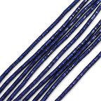 ECYC Ltd 10g 1.5mm French Bullion Wire, Spiral Copper Coil Wire French Coil Embroidery Wire French Metallic Wire Flexible Jewelry Wire for Embroidery, Beading, Jewelry Making, Garment Design - color: Dark Blue