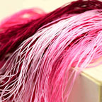 Mulberry Silk Floss Embroidery Thread Floss-Cross Stitch Threads China Silk Woven Jewelry Threads DIY Kits (09) - color: 09