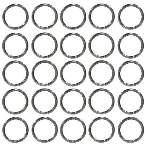 Litoexpe 20mm Open Jump Rings 150 Pcs with a Box, 2mm Thickness Rings Connectors for Necklace Bracelet Jewelry Making (Gun Black) - color: Gun Black