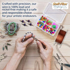 Soft Flex 26 Gauge Craft Wire - 27 Meters - Jewelry Wire with Tarnish Resistant Silver Plating - style: Non-Tarnish Antique Copper