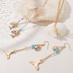 SUNNYCLUE 1 Box 10 Styles Real 18K Gold Plated Ocean Theme Charms Sea Animal Charms Shell Starfish Dolphin Fish Tortoise Dangles Bulk for DIY Earring Necklace Bracelet Jewelry Making - color: 18k Gold Plated 20pcs Charms