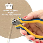 Beadalon Ergo Round Nose Pliers – Round Nose Pliers for Jewelry Making & Wire Loops, 5.25 in - style: Round Nose Pliers