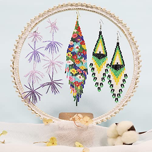 Bala&Fillic Size 2mm Seed Beads 10000pcs/110 Grams in Box 12/0 Black Seed Beads for Making Jewelry Earring Bracelets Necklace (Black) - color: Black