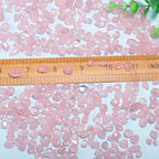 400pcs Natural Chip Stone Beads for Jewelry Making Rose Quartz 5-8mm Irregular Gemstones Healing Crystal Loose Rocks Bead Hole Drilled for Ring Earrings Necklace Bracelet Making DIY Art Crafts - color: Rose Quartz (2 Strands-62")