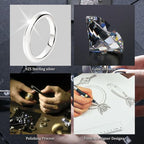 S925 Charms for Bracelets and Necklaces, Gifts for Mothers Nurses Day Graduation, for Girlfriend Family Friend, Bead Pendant, for Pandora, Silver 14K Gold Plated Enamel CZ, DIY Jewelry Making - style: 20 Silver and Gold Charms