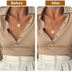Gold Necklace Extenders for Women 14k Extender Chain for Bracelet Anklet Waist for Jewelry Making 4Pcs - color: gold A