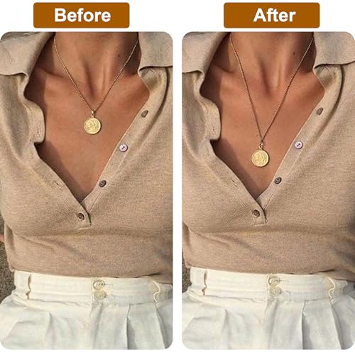Gold Necklace Extenders for Women 14k Extender Chain for Bracelet Anklet Waist for Jewelry Making 4Pcs - color: gold A