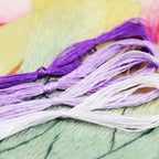 4 Skeins Mulberry Silk Floss Embroidery Thread Floss-Cross Stitch Threads China Silk Woven Jewelry Threads DIY Sewing Kits (20) - color: 20