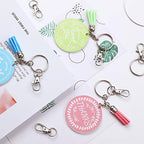 100PCS Swivel Snap Hooks with Key Rings, 50Pcs Key Chain Clip Hooks and 50Pcs Key Rings, Lanyard Lobster Claw Clasps for Keychains Jewelry Art Crafts - color: Silver