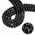 65Pcs 6mm Black Striped Agate Natural Round Loose Real Stone Beads Gemstone Genuine for DIY Hand Made Craft Jewelry Bracelet Earring Necklace String Making Energy Healing Power - color: Black Striped Agate, size: 6mm