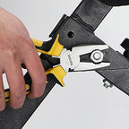 DOWELL Lineman's Pliers - 8 Inch Combination Pliers with Cutter, Nickel Chromium Steel Construction, Professional Handle - size: 8" Lineman's Pliers