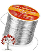 FIVEIZERO 24 Gauge 304 Stainless Steel Wire for Jewelry Making,109yd Stainless Steel Jewelry Wires Thin Metal Craft Wire for Necklace,Bracelet,Earring,Bead Stringing,DIY,Floral and Home Crafts - size: 24 Gauge