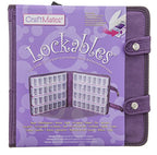 Craft Mates Bead Organizer, Locking Compartments, Clear Plastic Storage Containers for Buttons, Pins, Jewelry, Diamond Art and Craft Supplies, Large Portable Organizer for Crafters and Teachers - style: 56 Compartment Case