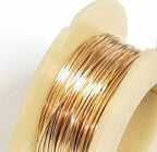 5ft Fine 14k Gold Filled Round Wire 28GA 26GA 24GA 22GA Gauge Dead Soft - style: 5FT of 22GA (0.6mm) Wire