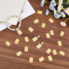 SUNNYCLUE 1 Box 40Pcs 20 Styles Metal Tarot Card Charms Divination Charms Bulk Gold Rectangle Magic Occult Astrology Alloy Gothic Pendants for Jewelry Making Halloween Necklace Bracelet Earrings DIY - color: Gold