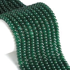 76pcs 5x8mm Natural Dark Green Jade Stone Rondelle Spacer Loose Beads Abacus Disk Stone Round Loose Gemstone Beads for Jewelry Making DIY Bracelet Necklace - color: Dark green Jade Stone, size: 5x8mm Abacus Disk