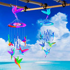 Mity rain Wind Chimes Resin Molds Silicone Kit Bundle, Hummingbird Shape Wind Chimes Molds for Epoxy Resin, Jewelry Resin Casting Molds Wind Bell Molds for Spring Decor