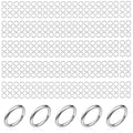 2000 Pieces No Tarnish Stainless Steel Jump Rings for Jewelry Making, 4mm, 20 Gauge Thickness, Silver (4mm) - color: 4mm