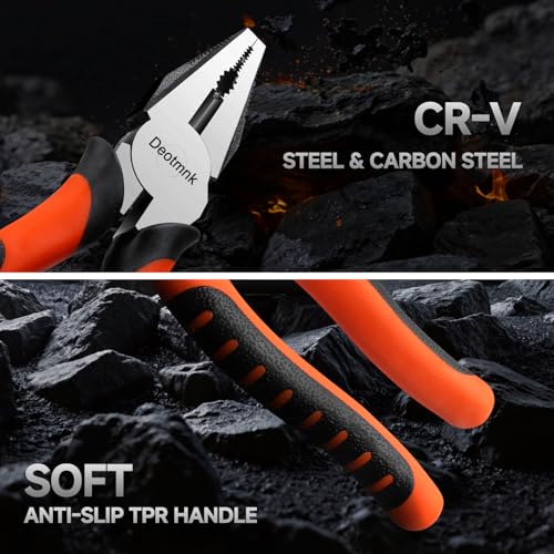 22-Piece Pliers Tool Set with Portable Tool Bag, Full Assortment of Pliers Essential Home Repair & Workshop Kit, Great Gift Idea for DIY Enthusiasts and Homeowners Father's Day